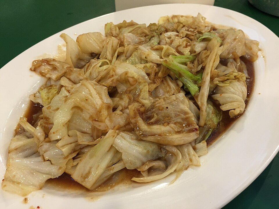 cabbage with dried shrimp