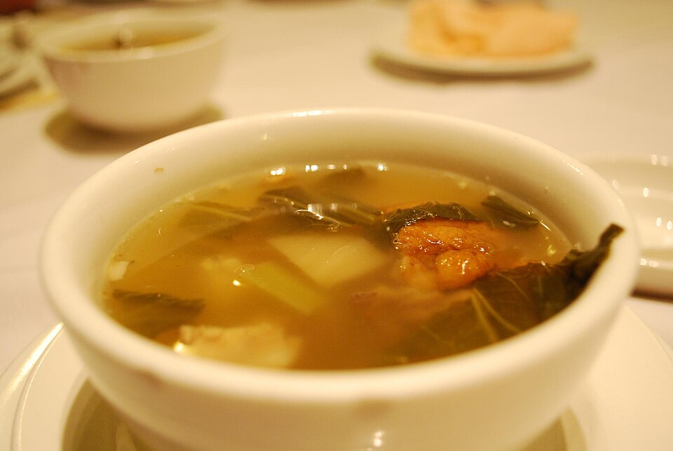 Duck thick soup