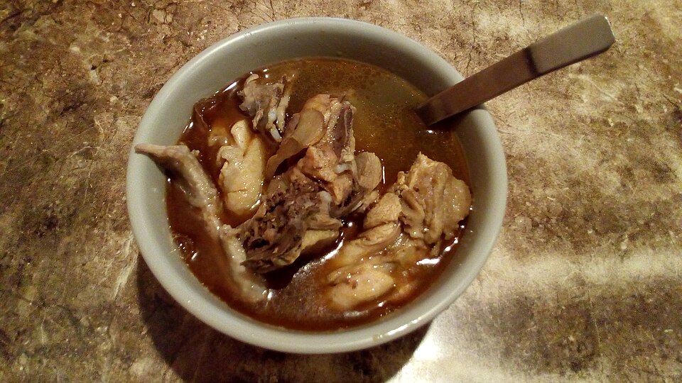 Herbal tonic soup