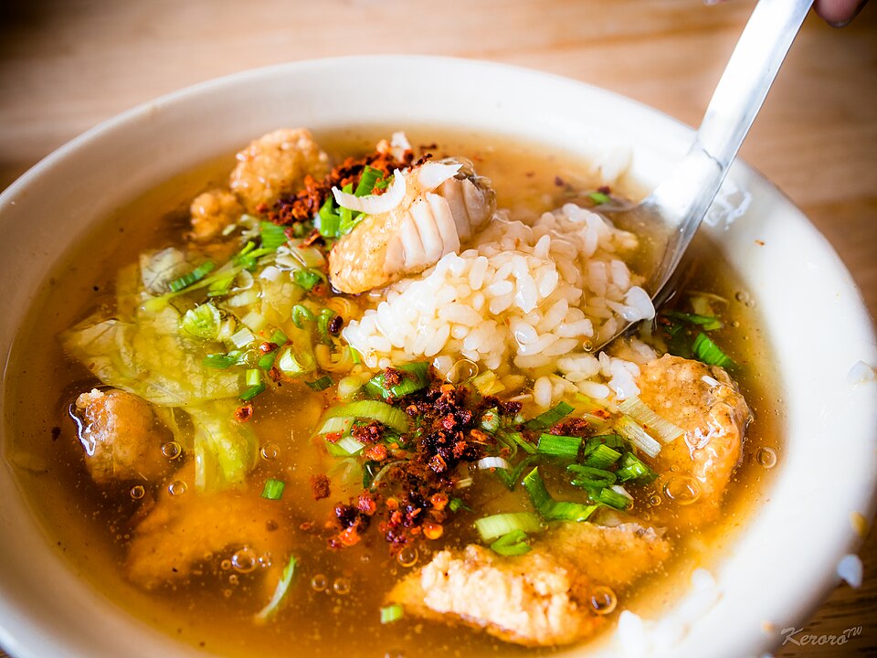 Spanish mackerel thick soup