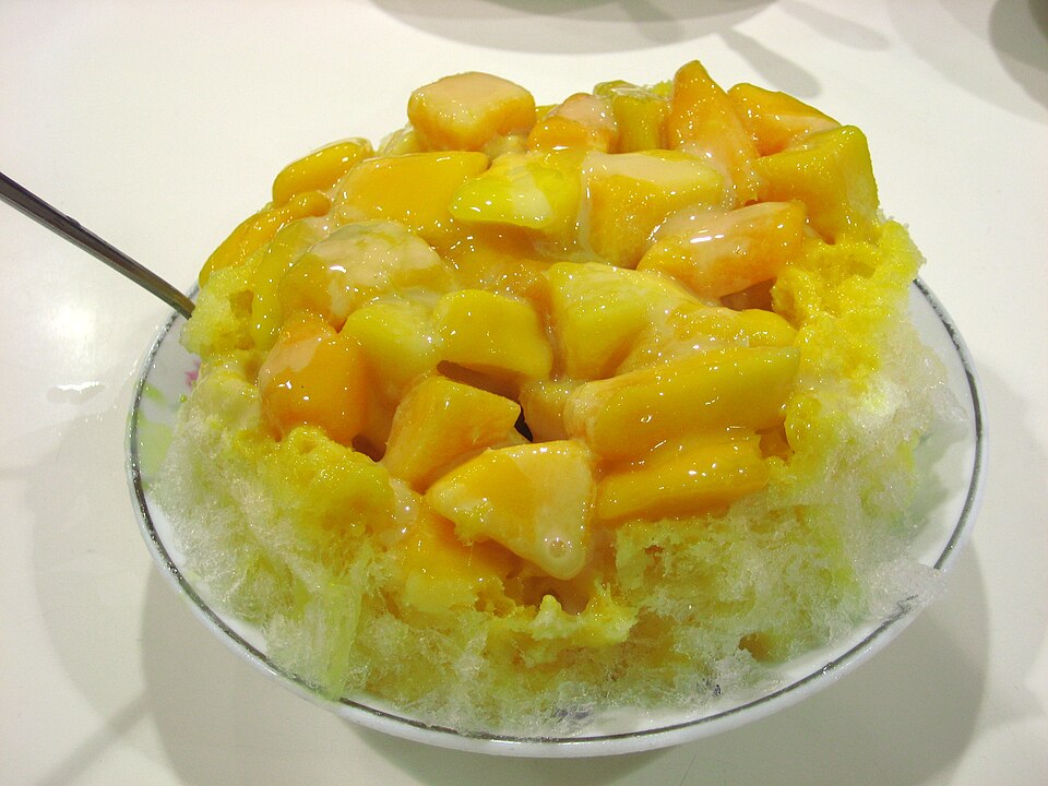 Mango shaved ice