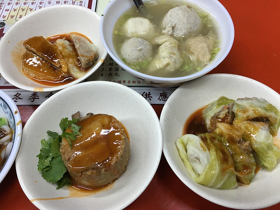 Mixed meatball soup