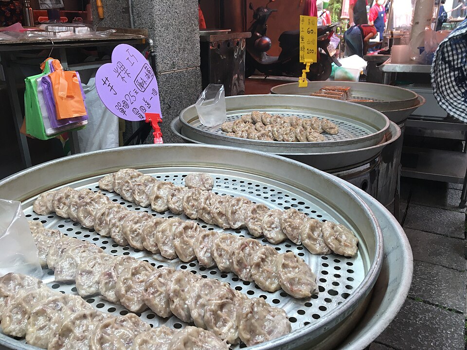 Pan-fried rice cake