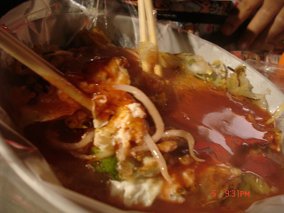 Oyster omelette