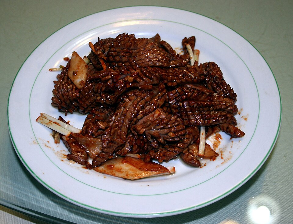 Sesame oil pork kidney